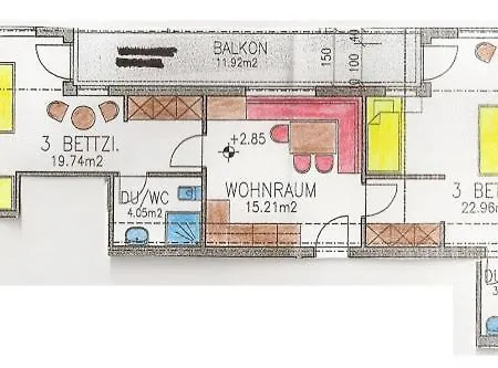 Апартаменты Monalisa Зёльден
